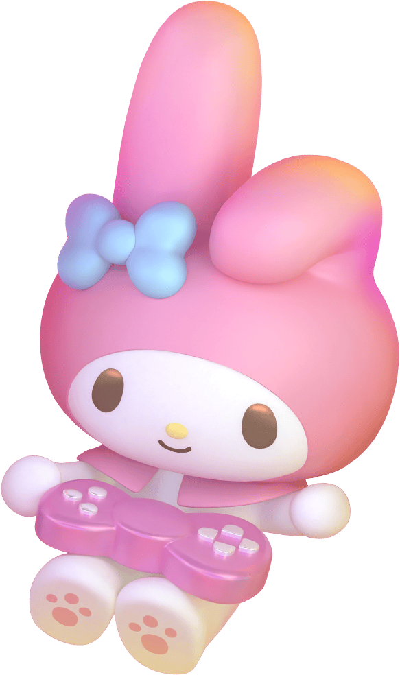 {"alt":"マイメロディ"}