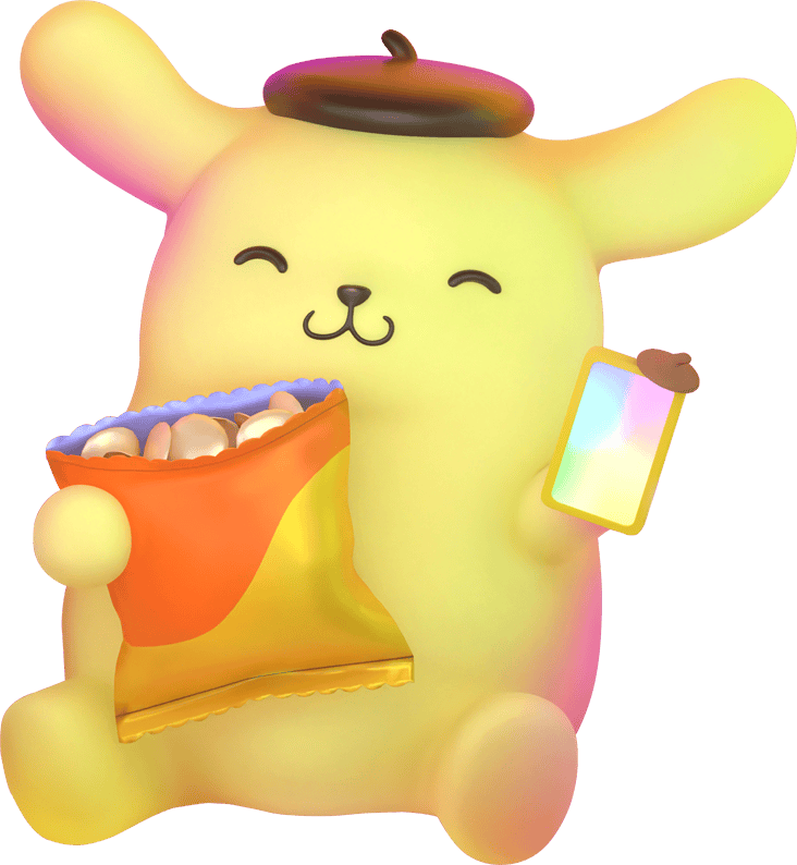 {"alt":"ポムポムプリン"}