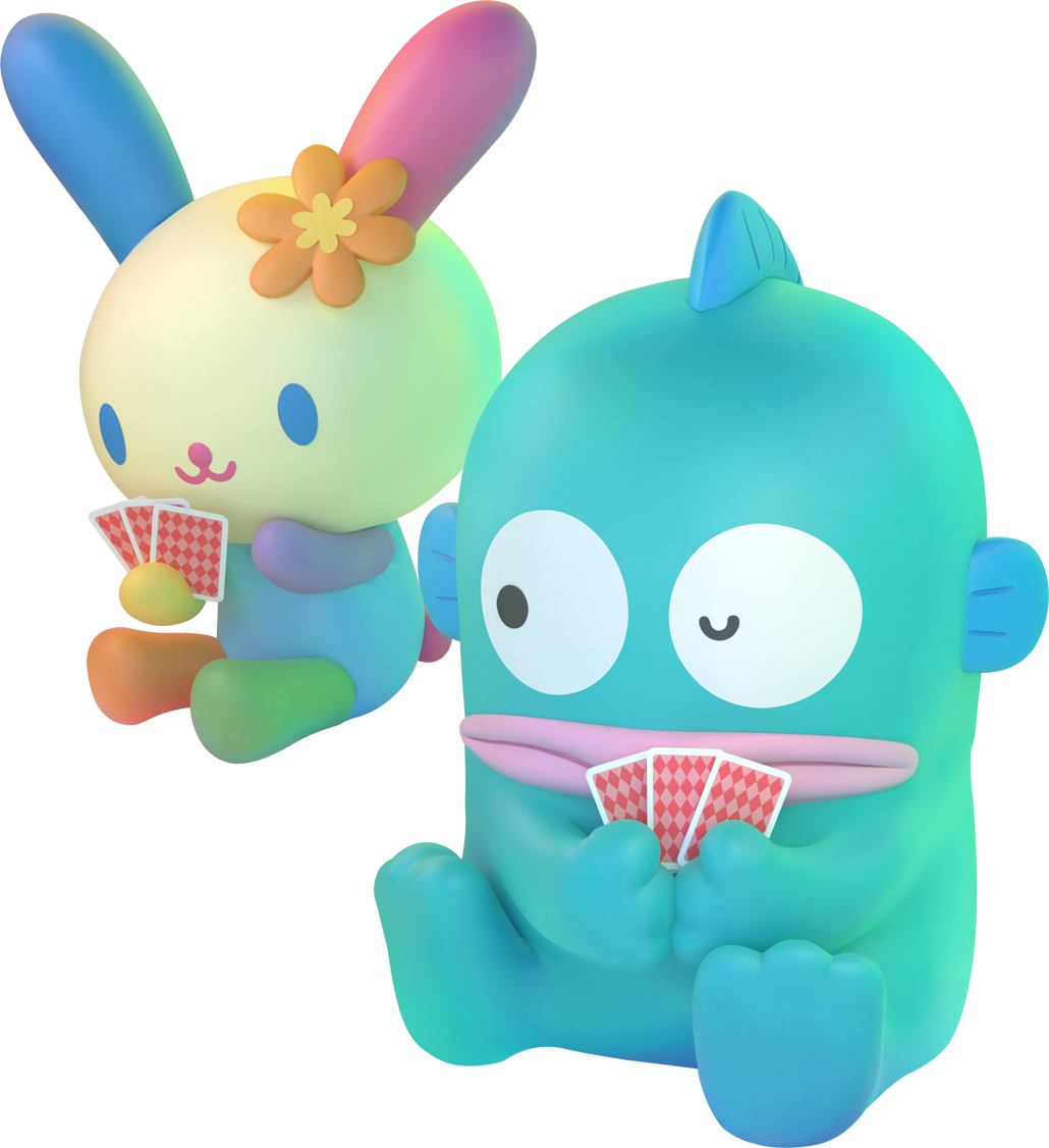 {"alt":"ハンギョドン、ウサハナ"}