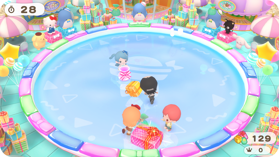 La pêche aux cadeaux de TUXEDOSAM