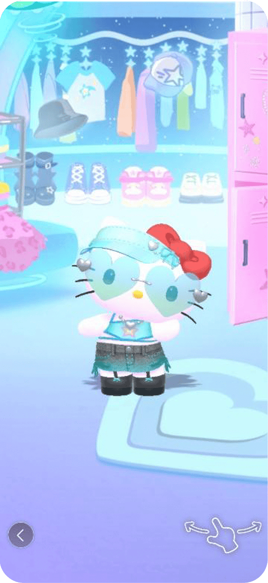 キャラクター衣装のコーディネート