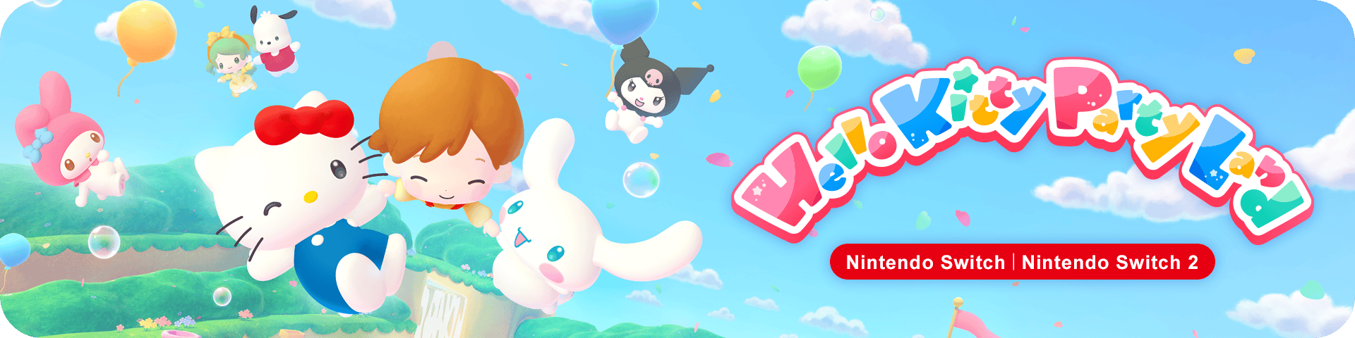Nintendo Switch / Nintendo Switch 2 Hello Kitty Party Land