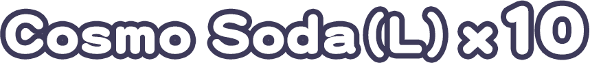 Cosmo Soda (L) x10