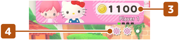 プレイヤーの情報(ゲームパッド)