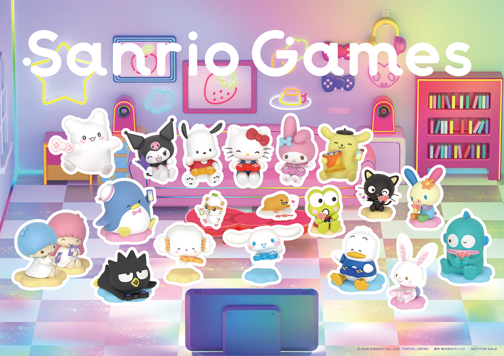 「Sanrio Games」オリジナルステッカー（全1種）